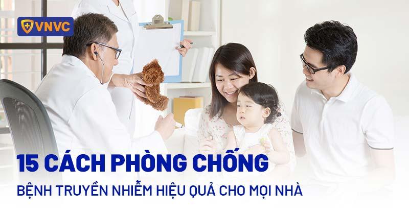 cách phòng chống bệnh truyền nhiễm