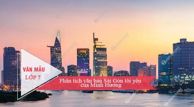 Phân tích văn bản Sài Gòn tôi yêu của Minh Hương