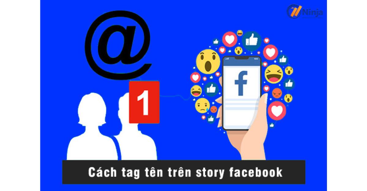 cách tag tên trên story facebook