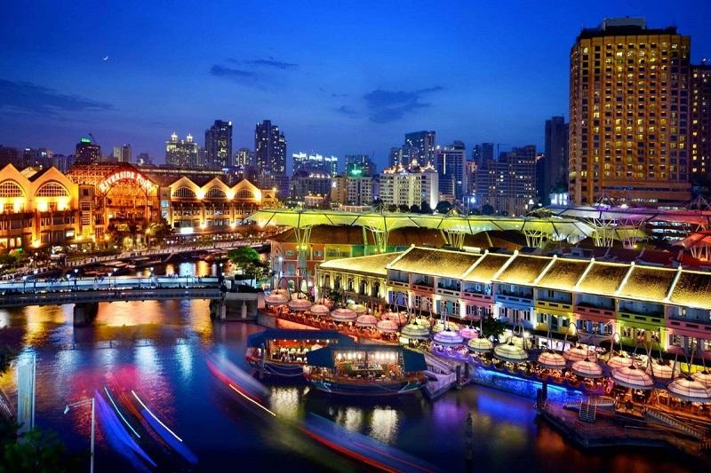 Khám phá Clarke Quay - một thiên đường giải trí của quốc đảo Sư tử Singapore