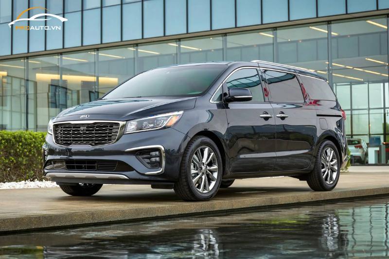 Đổi màu nội thất xe Kia Sedona