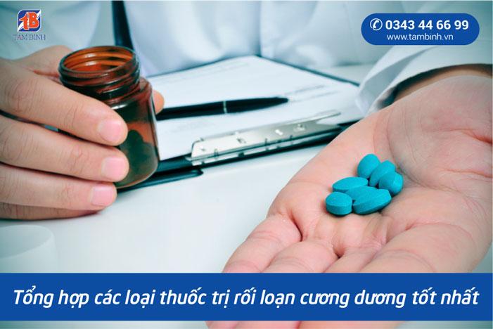 các loiaj thuốc trị rối loạn cương dương