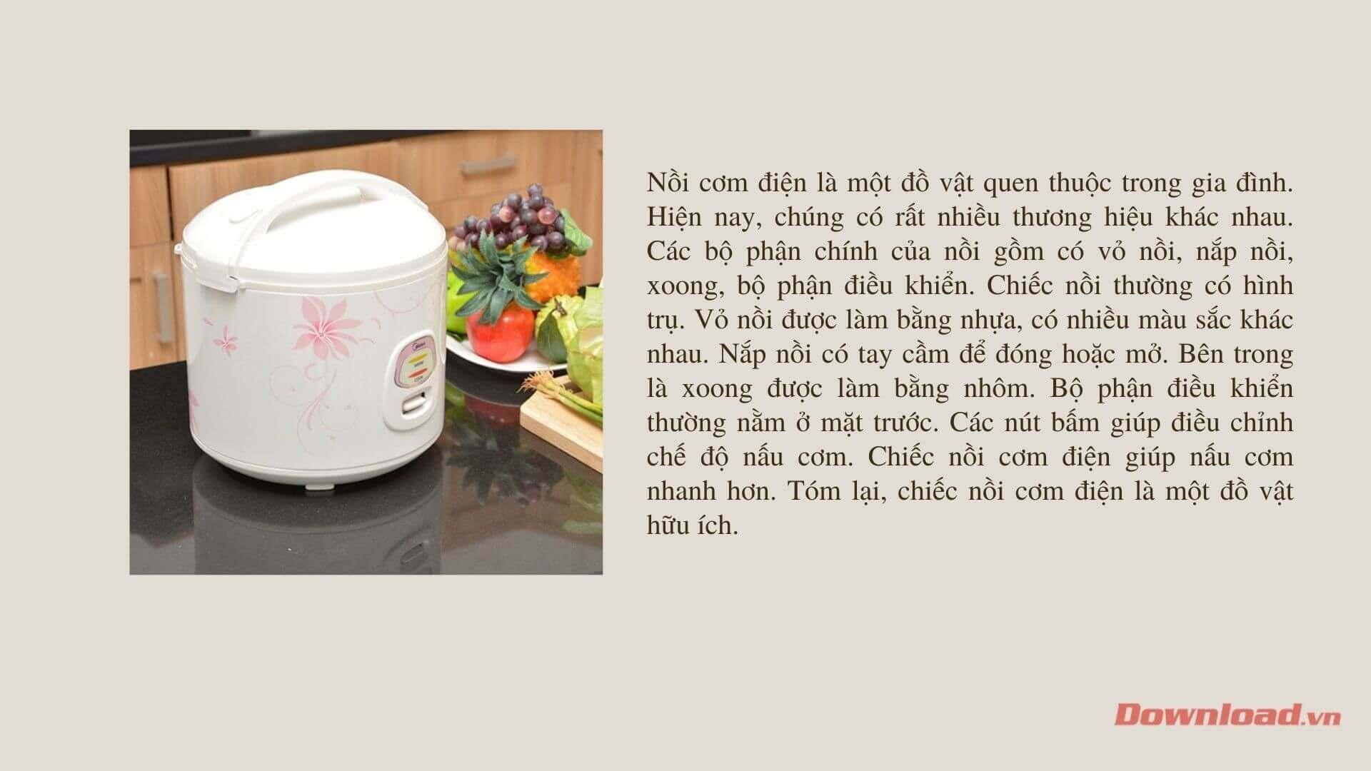 Tập làm văn lớp 3: Viết đoạn văn tả một đồ dùng trong nhà (hoặc đồ dùng học tập) 20 đoạn văn mẫu lớp 3