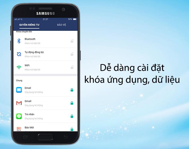 Dễ dàng khóa các ứng dụng, hình ảnh, công cụ chức năng trên điện thoại