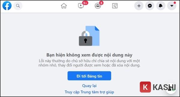 Tại sao không xem được trang cá nhân của người khác trên Facebook? 