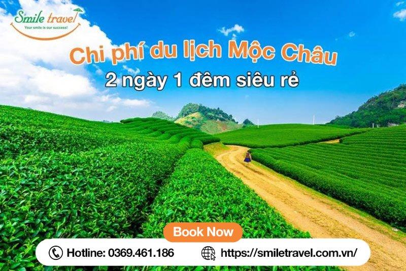 Chi phí du lịch Mộc Châu 2 ngày 1 đêm