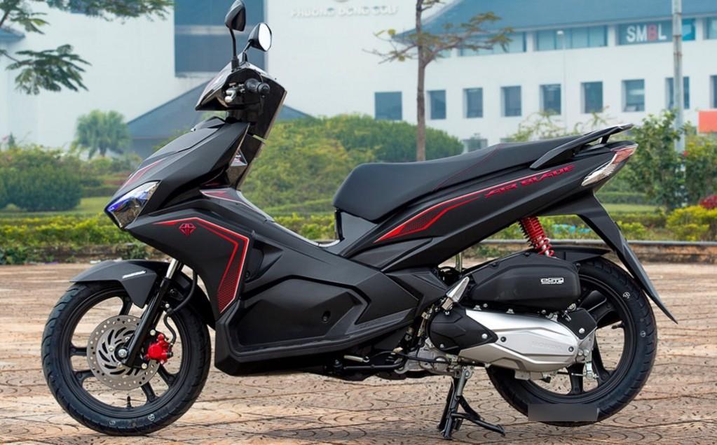 Chi tiết kích thước xe máy Air Blade phiên bản 125cc và 150cc