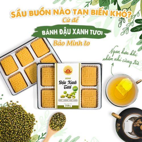 Bánh Đậu xanh tươi 210g