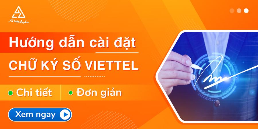 Hướng Dẫn Cách Cài Đặt Phần Mềm Chữ Ký Số Viettel - CA