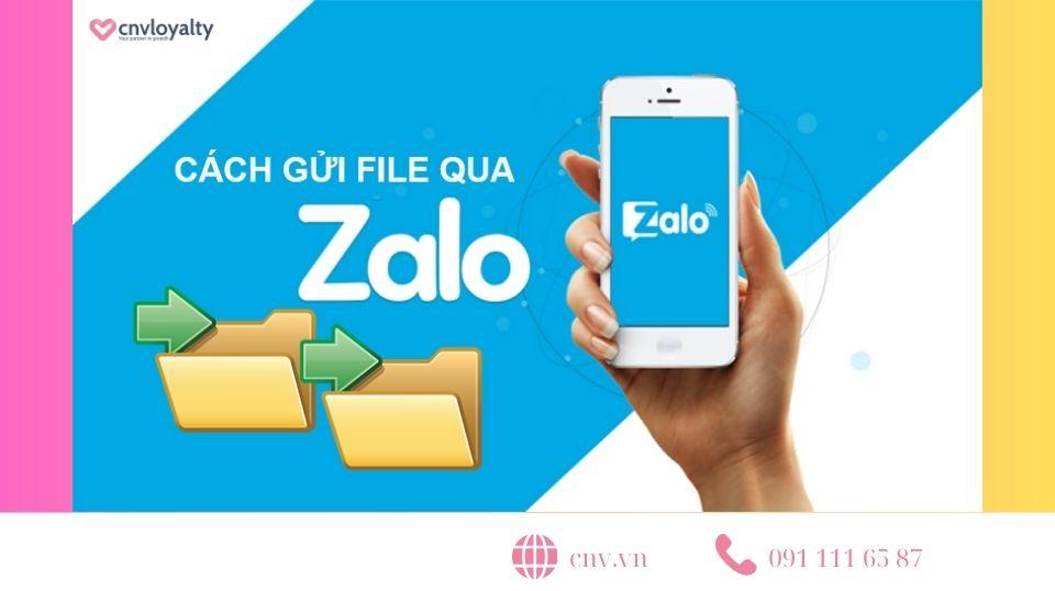 Cách gửi file qua zalo trên điện thoại vô cùng tiện