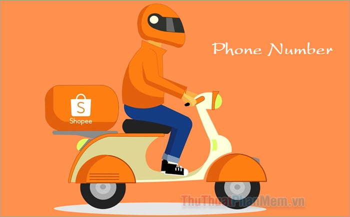 Cách tìm số điện thoại Shipper Shopee Express