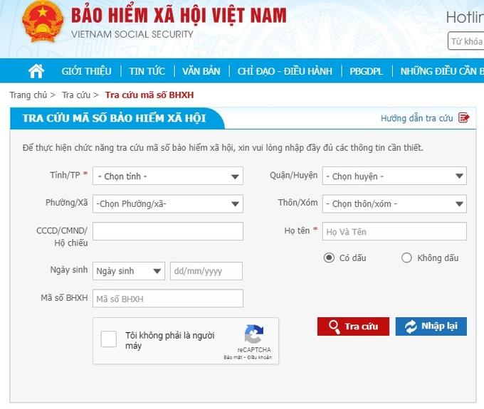 Hướng dẫn tra cứu mã số sổ Bảo hiểm xã hội nhanh và đơn giản nhất