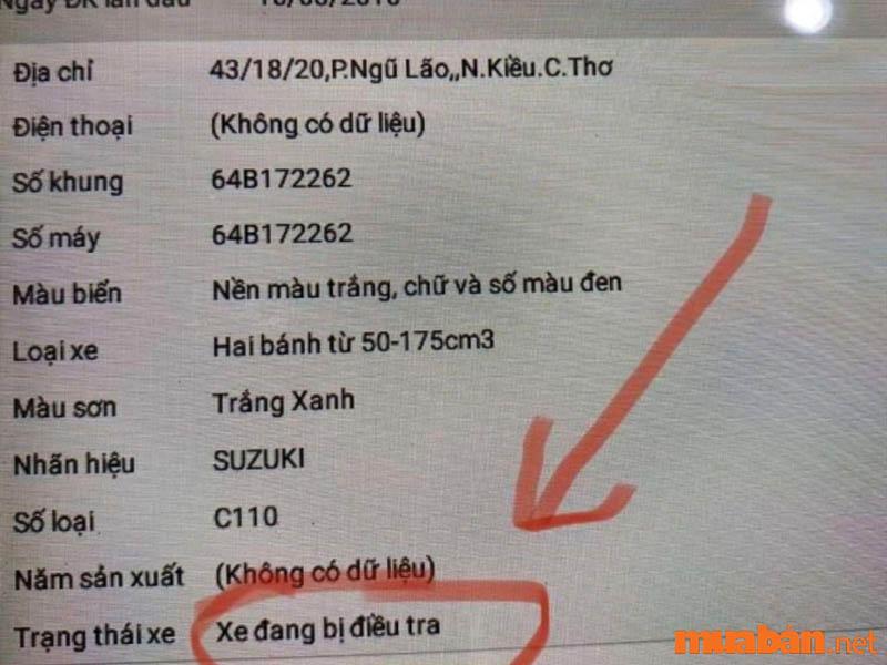 Dịch vụ Check Gốc xe máy, ô tô, tra cứu Biển Số xe máy online 2024