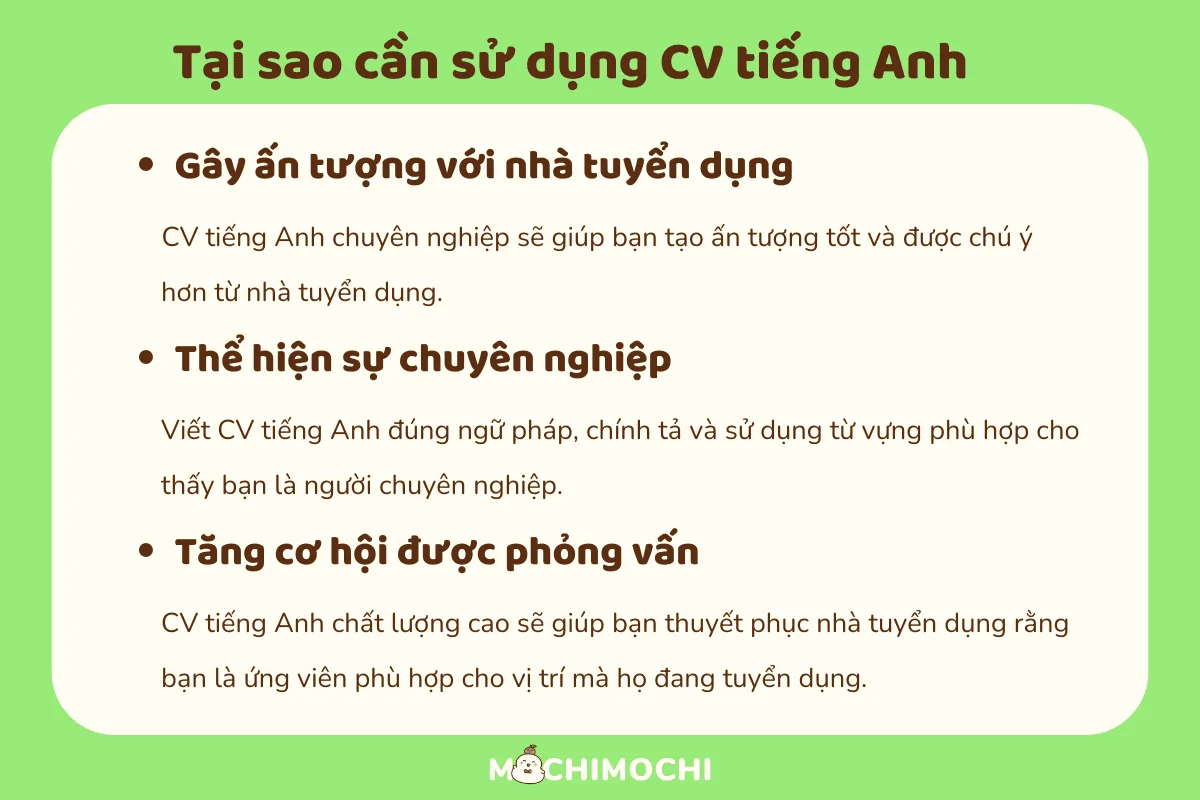 viết cv