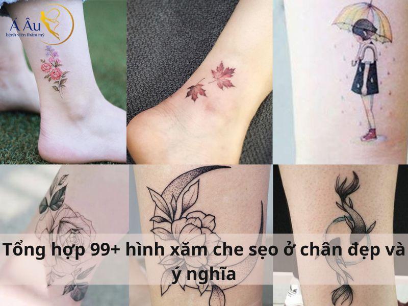 Tổng hợp 99+ hình xăm che sẹo ở chân đẹp và ý nghĩa