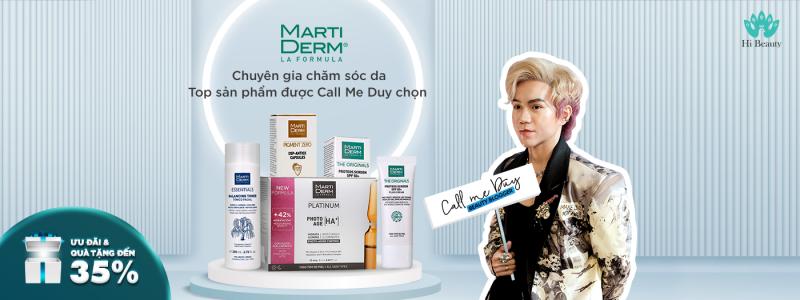 Kem Chống Nắng Phổ Rộng Toàn Diện Ngừa Lão Hóa, Nám Da – MartiDerm The Originals Proteos Screen SPF50+ Fluid Cream – 40ml