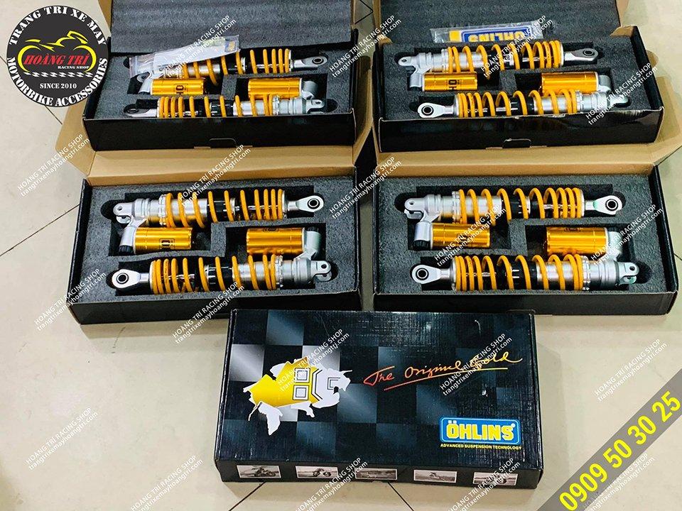 Phuộc bình dầu Ohlins F cho xe Airblade, NVX, Sh Ý, PCX