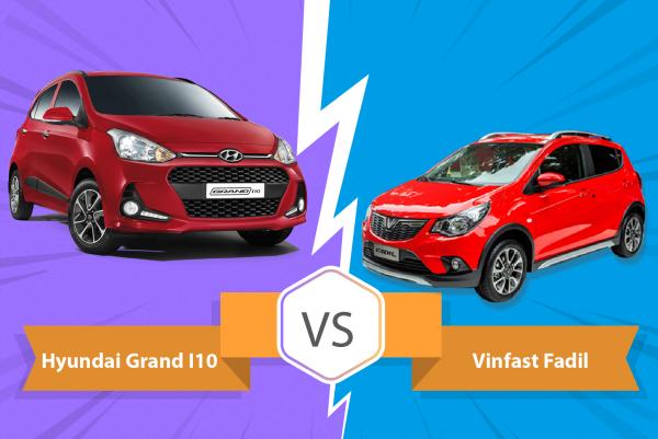 Vinfast Fadil, So sánh xe Hyundai Grand i10 và Vinfast Fadil: nên chọn xe nào khi chênh nhau chưa đến 15 triệu?, Vinfast Mỹ Đình | Đại lý xe ô tô Vinfast chính hãng uy tín tại Hà Nội