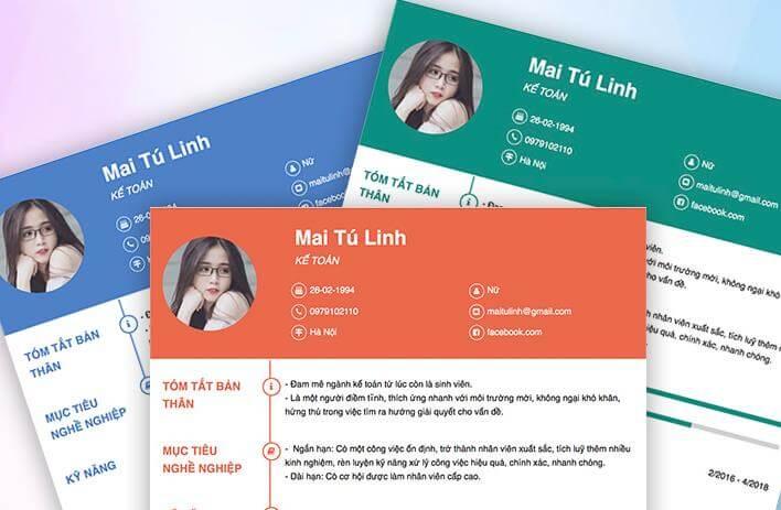 Tạo CV xin việc Online chuẩn, đẹp miễn phí với JobsGO