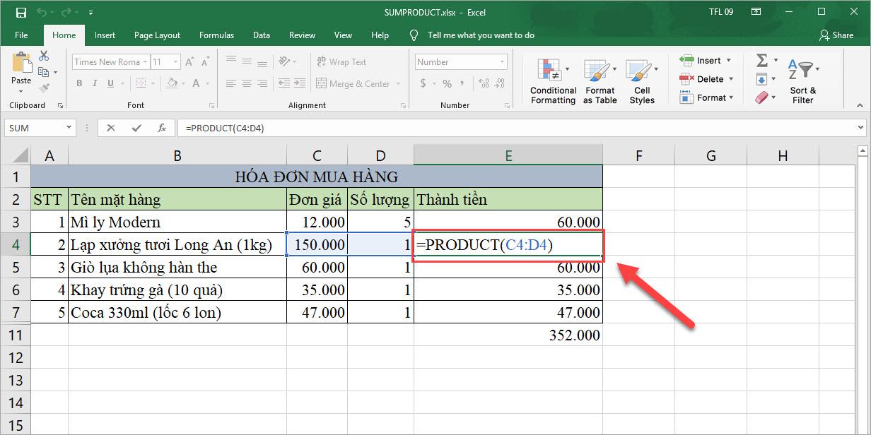 Lỗi thường gặp khi copy giá trị trong excel