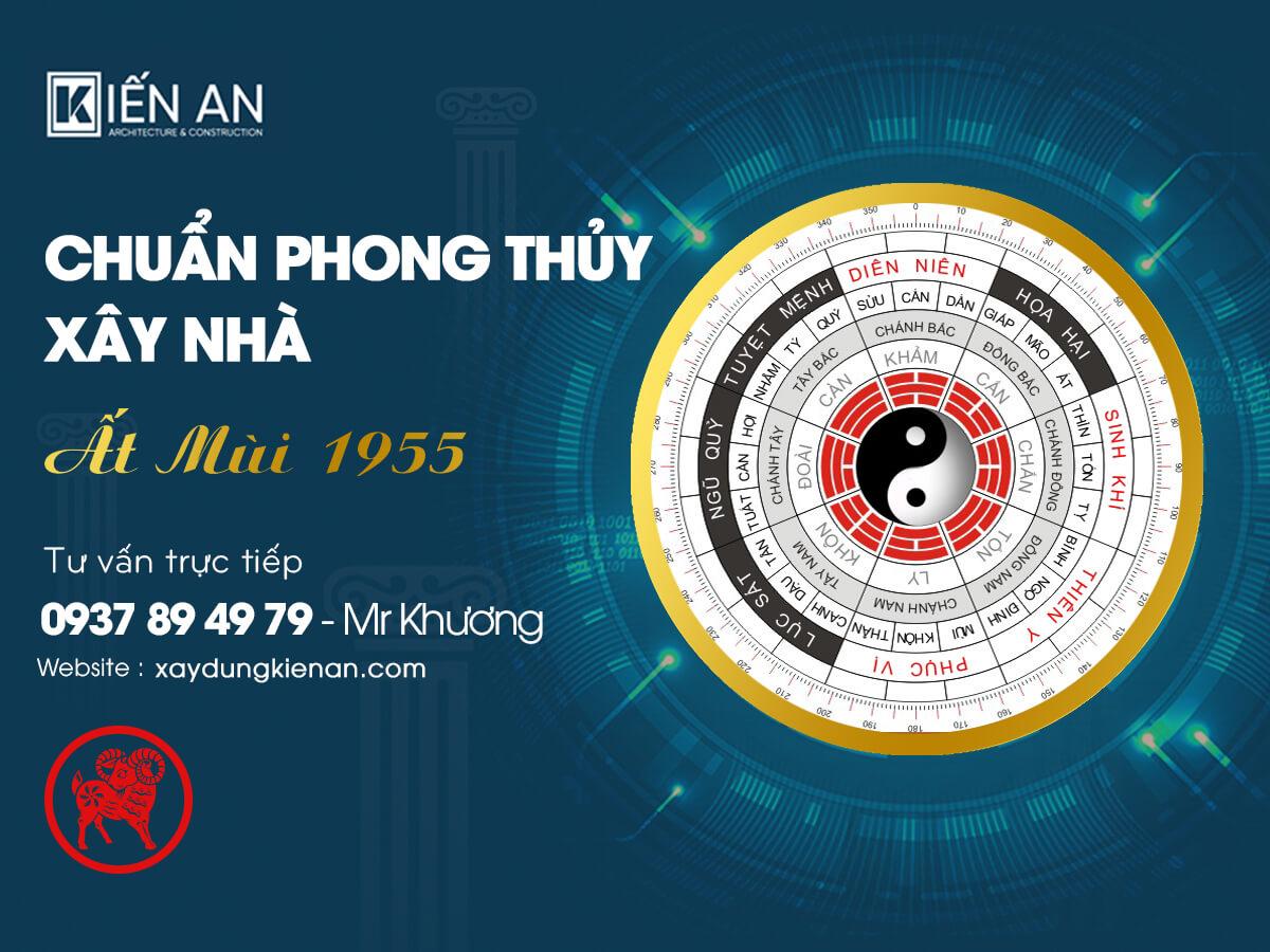 Chuẩn phong thủy hướng xây nhà hợp tuổi Ất Mùi 1955 Nam - Nữ