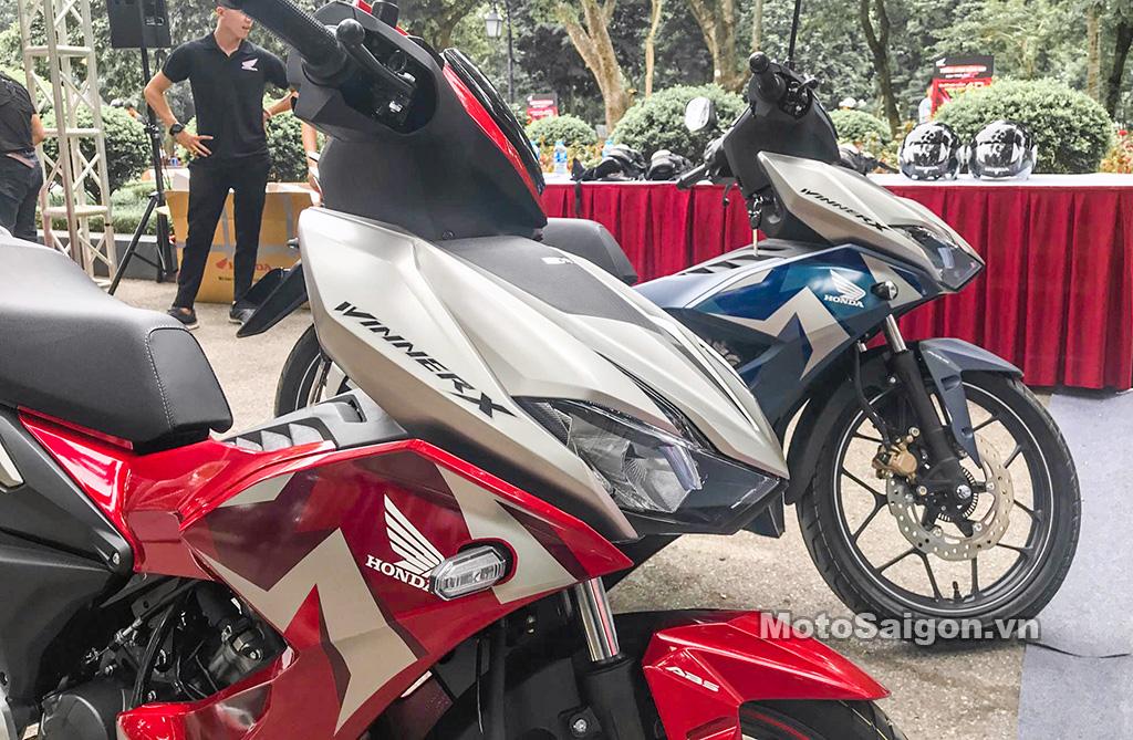 Giá xe Honda Winner X đầy đủ các phiên bản màu